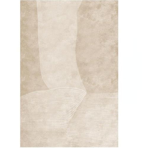 Beautiful Japandi Minimalist Neutral Area Rug - The Finishing Touch Decor, LLC