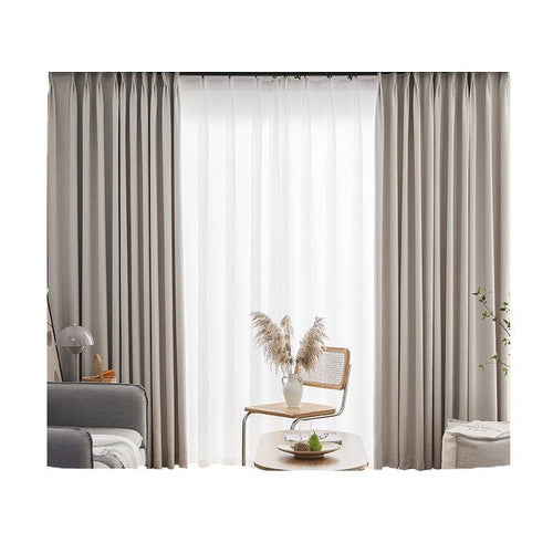 Heavy Blackout Cotton Linen Luxury Curtains - Color Variety - The Finishing Touch Decor, LLC