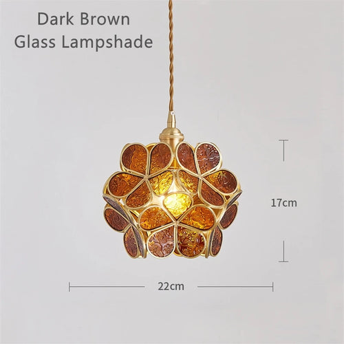 Tiffany Style Glass Flowers Pendant Chandelier Lights - The Finishing Touch Decor, LLC