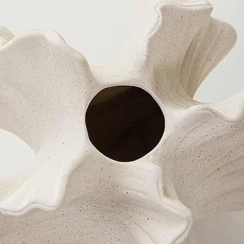 Ceramic "Jelly Ear" Coral Nordic Art Minimalist Vase - The Finishing Touch Decor, LLC