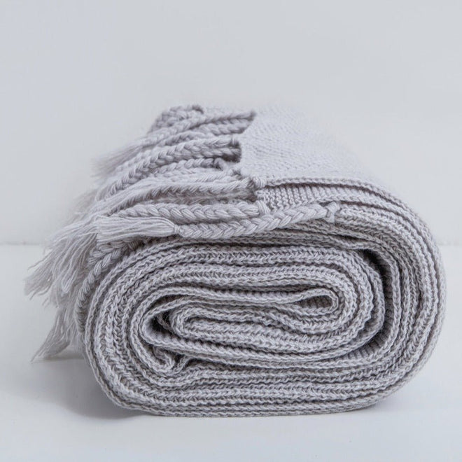 Wool Knit Luxury Nordic Textured Blanket Warm Classic Throw Blanket - The Finishing Touch Decor, LLC