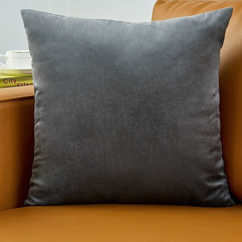 Square Velvet Square Simple Throw Pillows Covers - 45x45cm - The Finishing Touch Decor, LLC