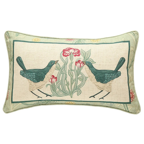 French Linen Nature Print Throw Pillow Covers - The Finishing Touch Decor, LLC