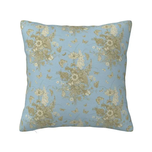 Vintage "Toile De Jouy" Romantic Print Throw Pillow Covers - The Finishing Touch Decor, LLC