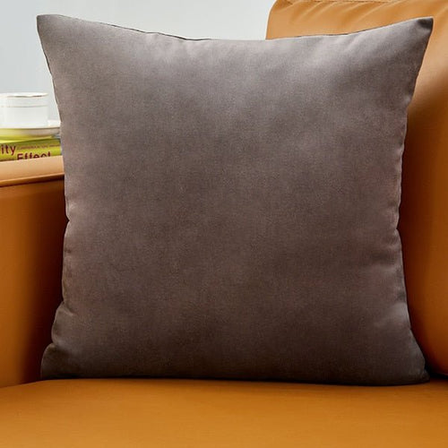 Square Velvet Square Simple Throw Pillows Covers - 45x45cm - The Finishing Touch Decor, LLC