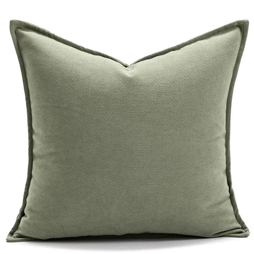 Sage Green, Corduroy & Faux Fur Throw Pillow Covers - The Finishing Touch Decor, LLC