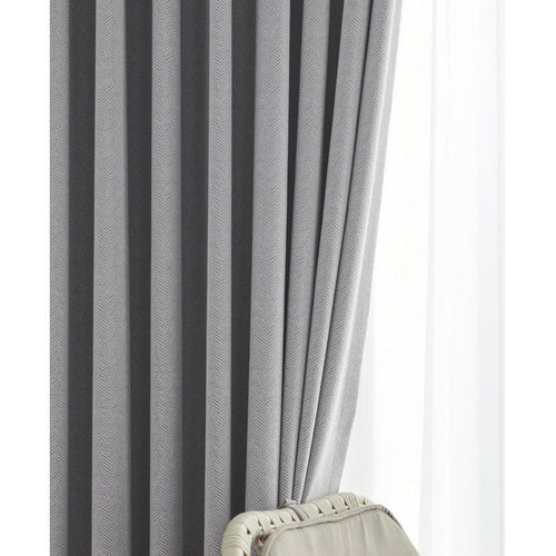 Heavy Blackout Cotton Linen Luxury Curtains - Color Variety - The Finishing Touch Decor, LLC