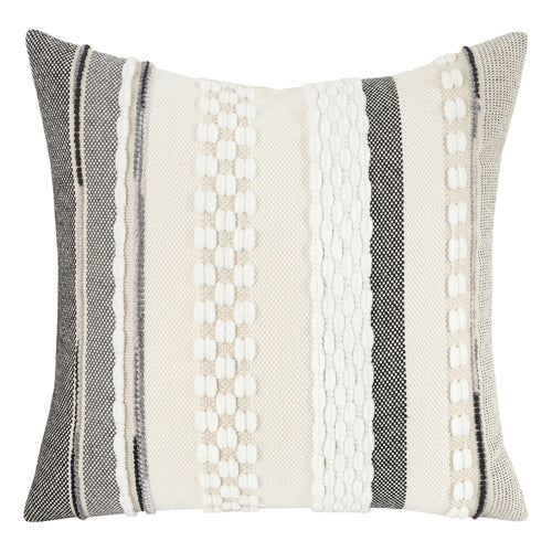 Chenille Textured Bohemian Stripe Throw Pillow Covers - The Finishing Touch Decor, LLC