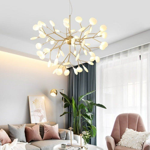 Modern Firefly LED Chandelier Light Stylish Tree Branch Chandelier Lamp - The Finishing Touch Decor, LLC